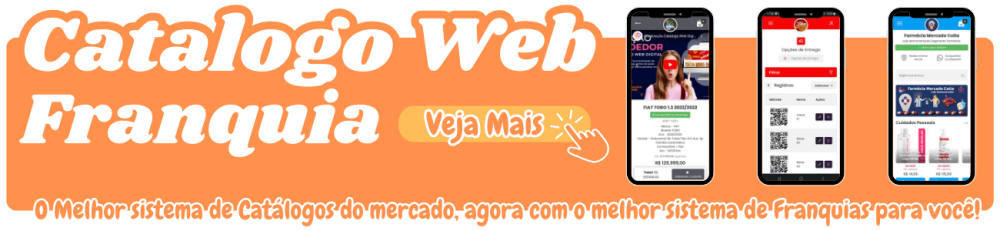 Franquia Catálogo Web